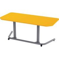 Table mobile Nomade rectangulaire 130x60 cm - Manutan Expert - Image principale