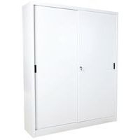 Armoire à monter porte coulissante - Haute - L 180 cm - Manutan Expert - Image 4