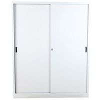 Armoire à monter porte coulissante - Haute - L 180 cm - Manutan Expert - Image 8