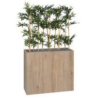 Jardinière bois BOSCO mobile Bambous - Image principale