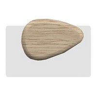 Patère murale à visser KANOPE blanc hêtre - Image principale