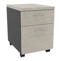 Caisson mobile IDEA bois 2 tiroirs - Image 8