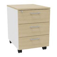 Caisson mobile IDEA bois 3 tiroirs - Image 2