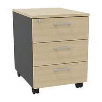 Caisson mobile IDEA bois 3 tiroirs - Image 7