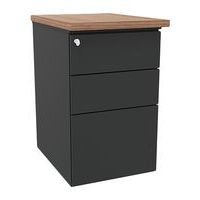 Caisson hauteur de bureau IDEA métal profondeur 80 cm - Image 9