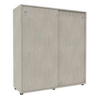 Armoire bois IDEA portes coulissantes hauteur 131 cm - Image principale