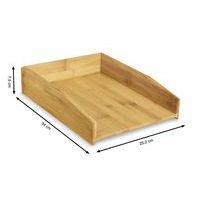 Lot de 2 corbeilles à courrier CEP Silva 24001 en bois -CEP - Image 5