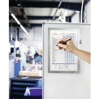 Cadre argent magnétique DURAFRAME® MAGNETIC NOTE A4 - Image 5