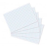 Feuille bristol 224g blanc quadrillé 5 x 5 (Paquet de 10) - Image principale