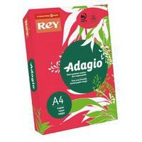Ramette adagio vive 250 feuilles 120g A4 - rouge - Image principale