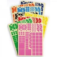 Gommettes géométriques - Lot de 5 pochettes - Image principale