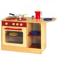 Multi-cuisinière rouge Modulaire - Image principale