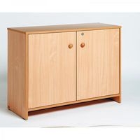 Meuble bas à portes hêtre MobiNathan - Image principale