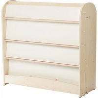 Maxi bibliothèque biface bouleau MobiNathan - Image principale