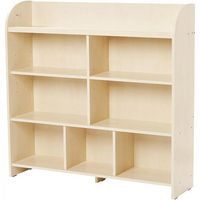 Maxi-meuble à étagères bouleau MobiNathan - Image principale