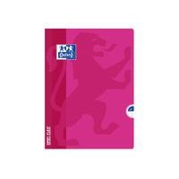 OXFORD Cahier OpenFlex 24x32cm Grands Carreaux Seyès 48 Pages Agrafées Couverture Polypro Coloris Assortis - Image principale