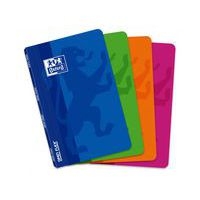 OXFORD Carnet OpenFlex 11x17cm Petits Carreaux 5mm 96 Pages Agrafées Couverture Polypro Coloris Assortis - Image principale