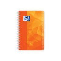 OXFORD Répertoire Lagoon 11x17cm Petits Carreaux 5mm 100 Pages Reliure Intégrale Couverture Polypro Coloris As - Image principale