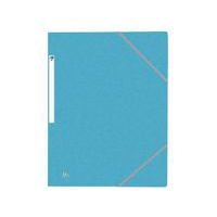 OXFORD Chemise 3 Rabats Top File + A4 avec Elastique Couverture Carte Bleu Clair - Image principale