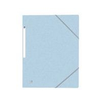 OXFORD Chemise 3 Rabats Top File + A4 avec Elastique Couverture Carte Bleu Pastel - Image principale