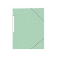 OXFORD Chemise 3 Rabats Top File + A4 avec Elastique Couverture Carte Vert Pastel - Image principale