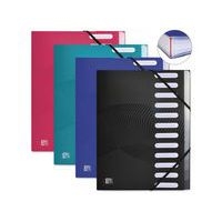 Trieur Extensible Osmose A4 12 Positions Couverture Polypro Coloris Assortis - Image principale