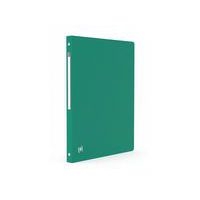 OXFORD Classeur Memphis A4 Dos 20mm 4 Anneaux Ronds Couverture Polypro Vert - Image principale