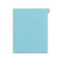 Intercalaires neutres Oxford Color Life A4+ 12 Positions Polypro Translucide Epaisseur 30/100ème Coloris Assor - Image principale