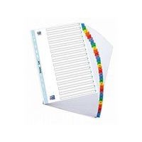 Intercalaires Numériques Oxford A4 31 Positions Carte Epaisseur 170g Blanc - Image principale