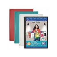 OXFORD Protège-Documents Polyvision A4 40 vues / 20 pochettes Couverture Polypro Opaque Coloris Assortis - Image principale