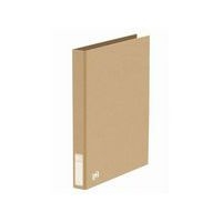 OXFORD Classeur Touareg A4 XL Dos 35mm 4 Anneaux en D Couverture Papier Kraft Beige Naturel - Image principale