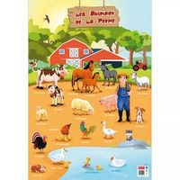 Poster Les animaux de la ferme - Image principale