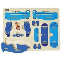 Première maquette - L'avion bi-plan - Image principale