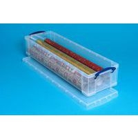 Bac 22 litres avec couvercle incolore et 2 trieurs pour les rouleaux de papier cadeau fresque et kraft - Image 2