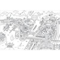 Lot 1 Atelier de coloriages géants. 120 x 80 cm. - Image 4