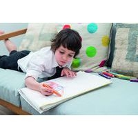 Etui carton 18 crayons couleurs assorties gros module Woody + 1 taille crayons en plastique gros module + 1 pi - Image 5