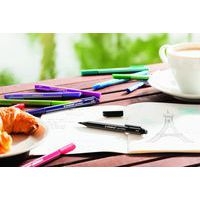 Pochette 4 feutres PointMax Stabilo couleurs bleu, noir, rouge, vert - Image 2