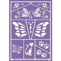 Lot 1 - 43 pochoirs maquillage - Image 4