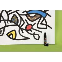 Marqueur POSCA PC8K pointe biseautée 8mm - NOIR - Image 2