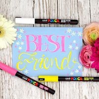 Marqueur POSCA PC3M pointe fine ogive 0,9 -1,5 mm - JAUNE - Image 3