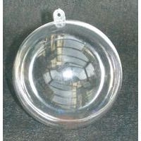 Boule de noël plastique Ø 80 mm (Lot de 6) - Image 2