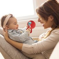 Lot de 4 balles hochet - Image 2