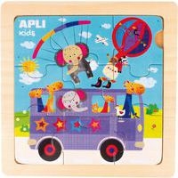 Lot de 3 puzzles encastrement les transports - Image 3