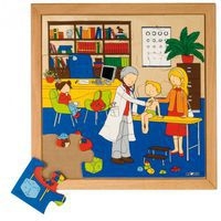 Lot de 4 puzzles bois la santé - Image 3