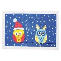 Ensemble 10 puzzles blancs 14 x 21 cm de 30 pièces - Image 2