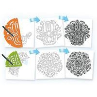 Ensemble de 11 pochoirs mandalas - Image 4
