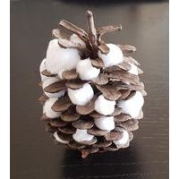 Sachet 100 pompons blancs tailles assorties Ø 10 à 45 mm - Image 3