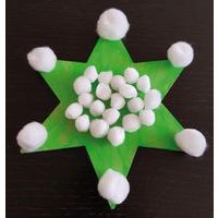 Sachet 100 pompons blancs tailles assorties Ø 10 à 45 mm - Image 2