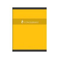 CONQUERANT Cahier de Devoirs 17x22cm Grands Carreaux Seyès 32 Pages Agrafées Couverture Carte Coloris Assortis - Image 5