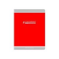 CONQUERANT Cahier Classique 17x22cm Grands Carreaux Seyès 32 Pages Agrafées Couverture Carte Recyclée Coloris - Image 4
